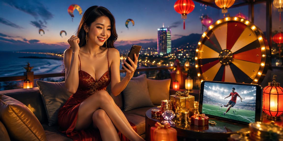 Đèn lồng Hội An lung linh trong đêm hội may mắn và bốc thăm trúng thưởng