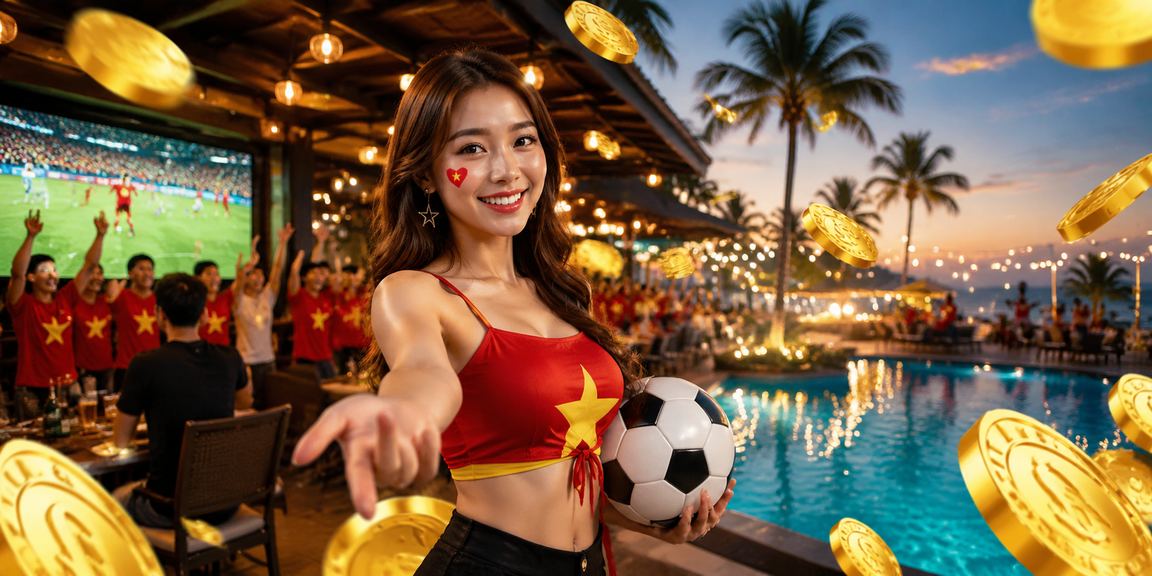 Khung cảnh lễ hội bóng đá tại Nha Trang với người tham gia cá cược